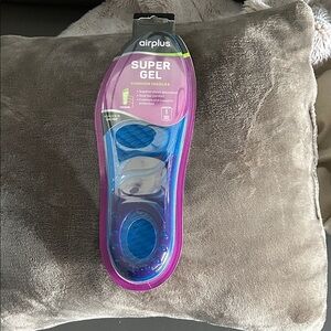 NWT Super Gel Cushion Insoles - Blue and Purple